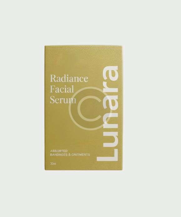 Lunara radiance facial serum